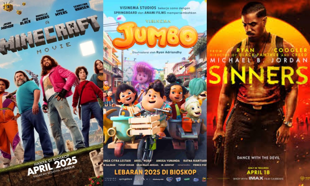 Deretan Film Bioskop 2025 yang Paling Ditunggu, Jangan Sampai Terlewat!